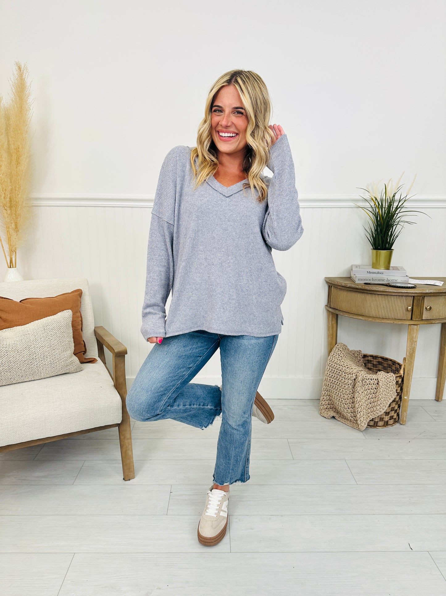 Stay Cozy Top- Multiple Colors!