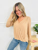 Wrapped in Style Long Sleeve Top- Multiple Colors!