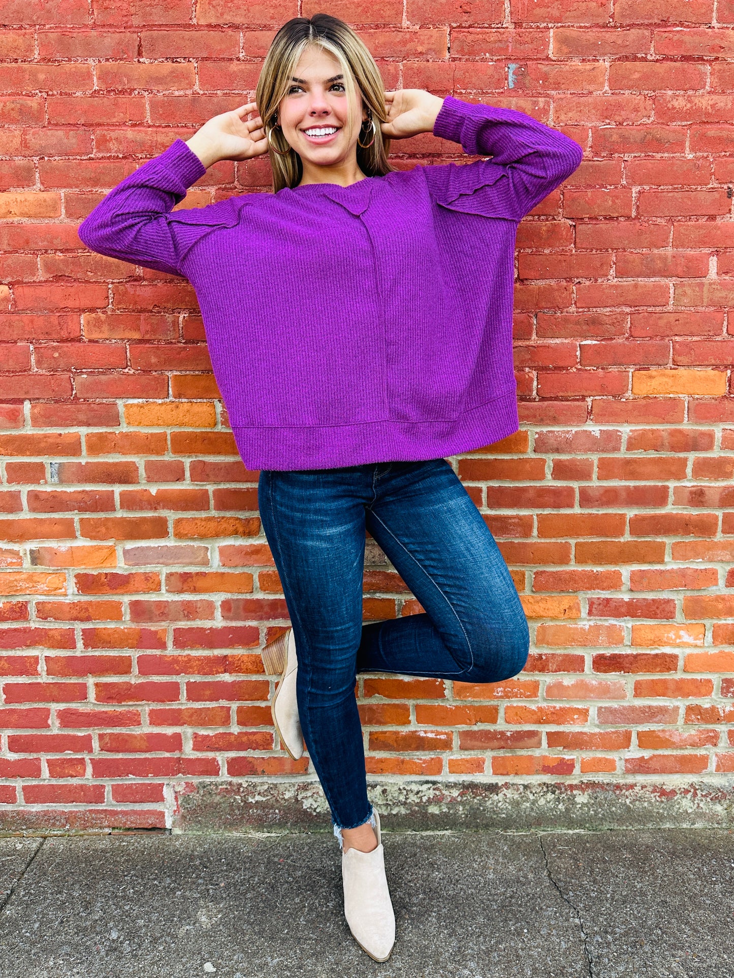 Cozy Up Top-- Multiple Colors!