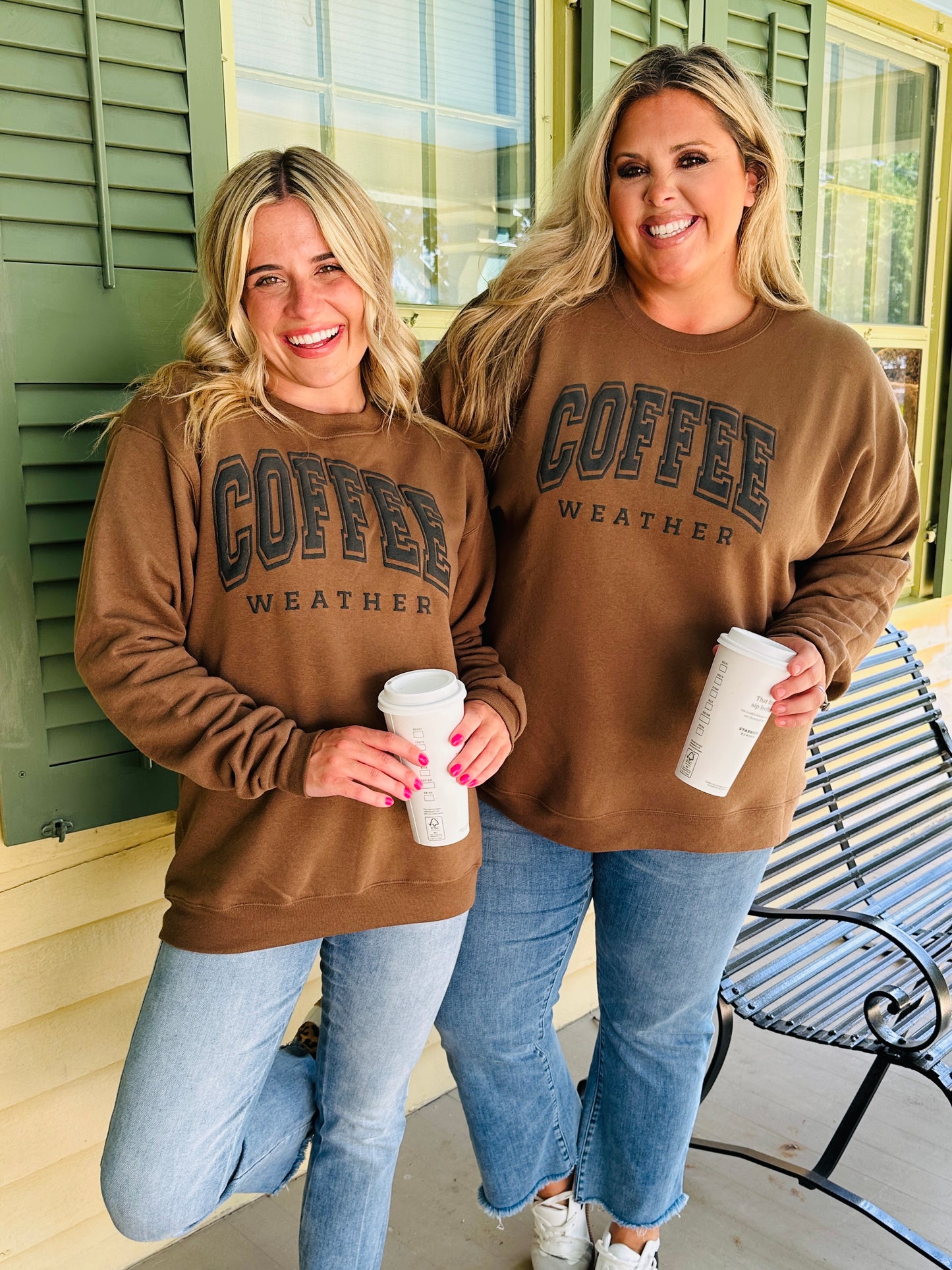 Coffee Weather Crewneck Sweatshirt