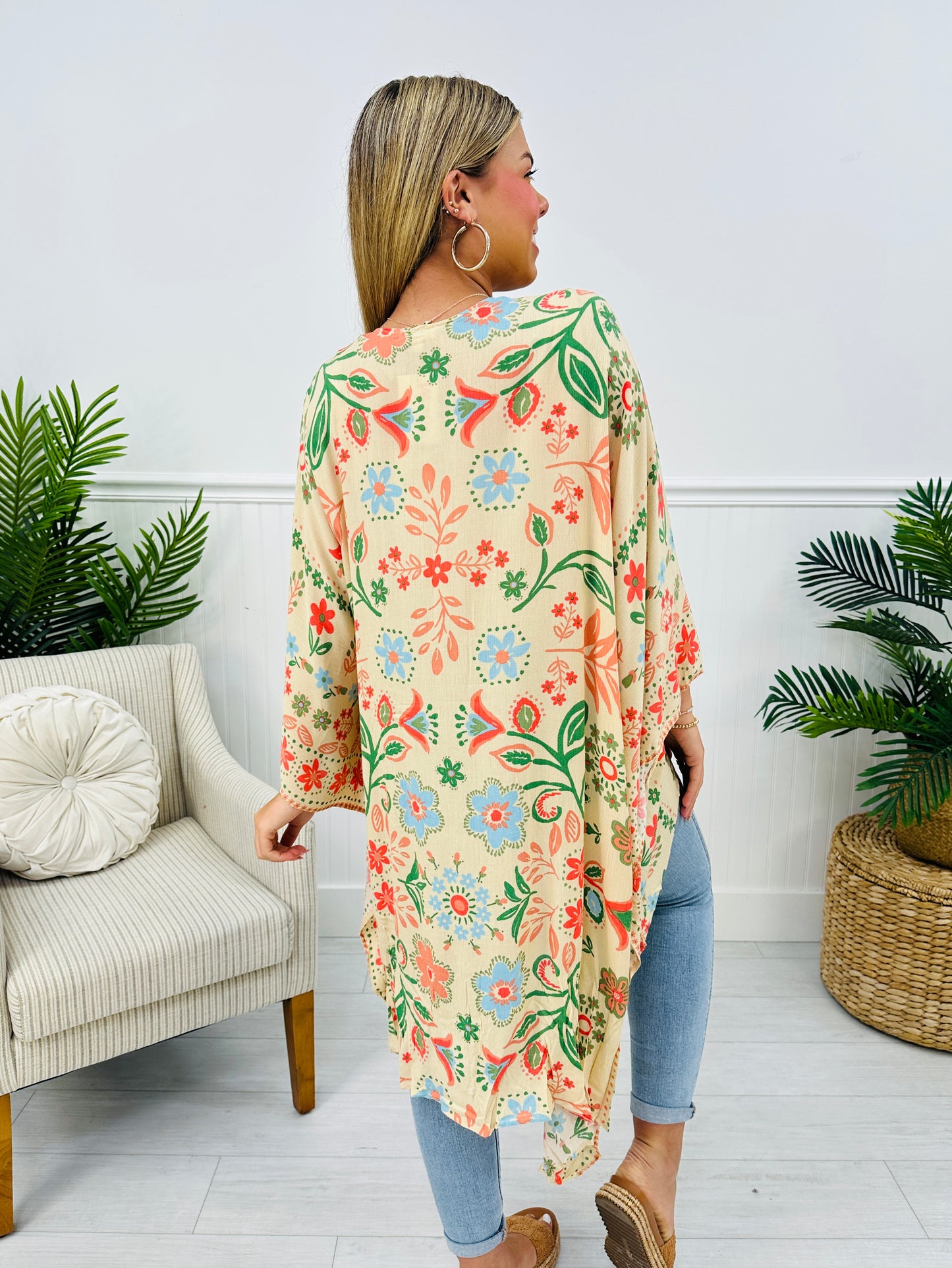 Wildflower Dream Kimono in Natural