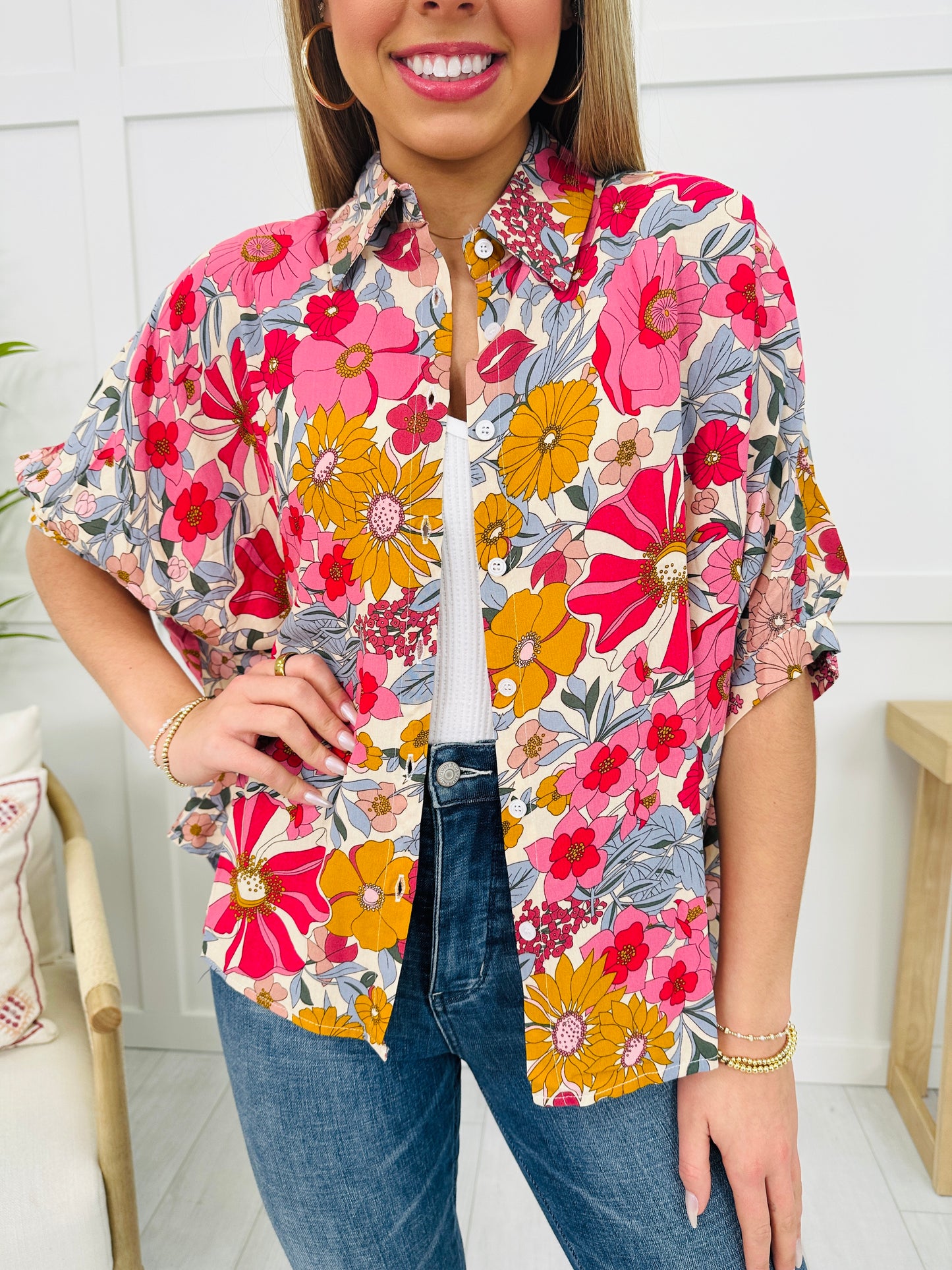 Floral Impression Top