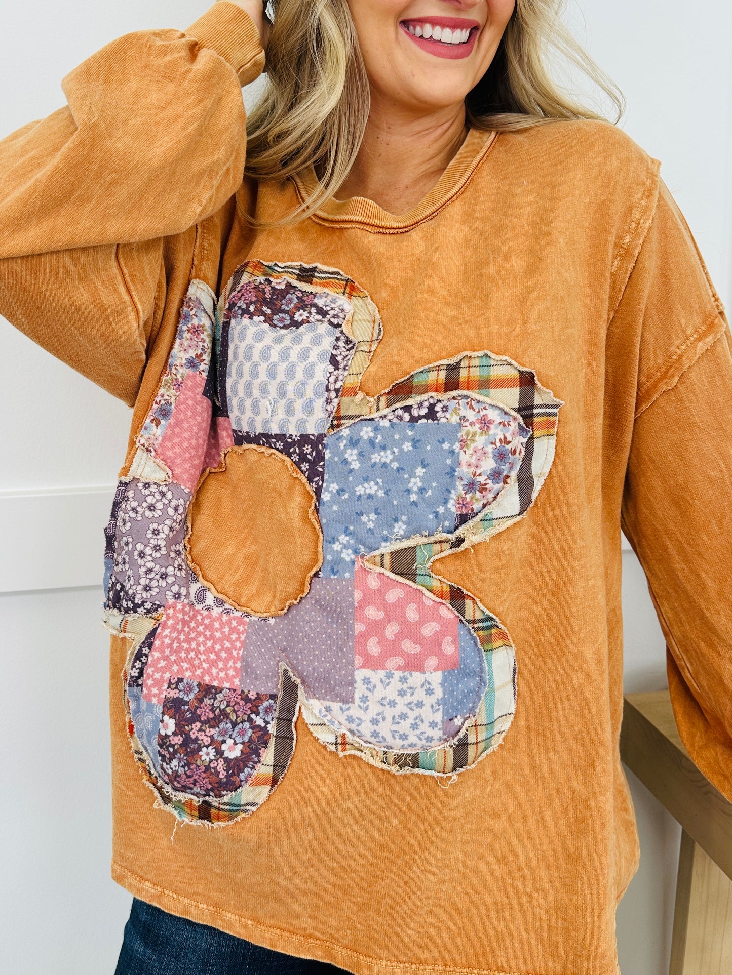 Mismatched Magic Pullover