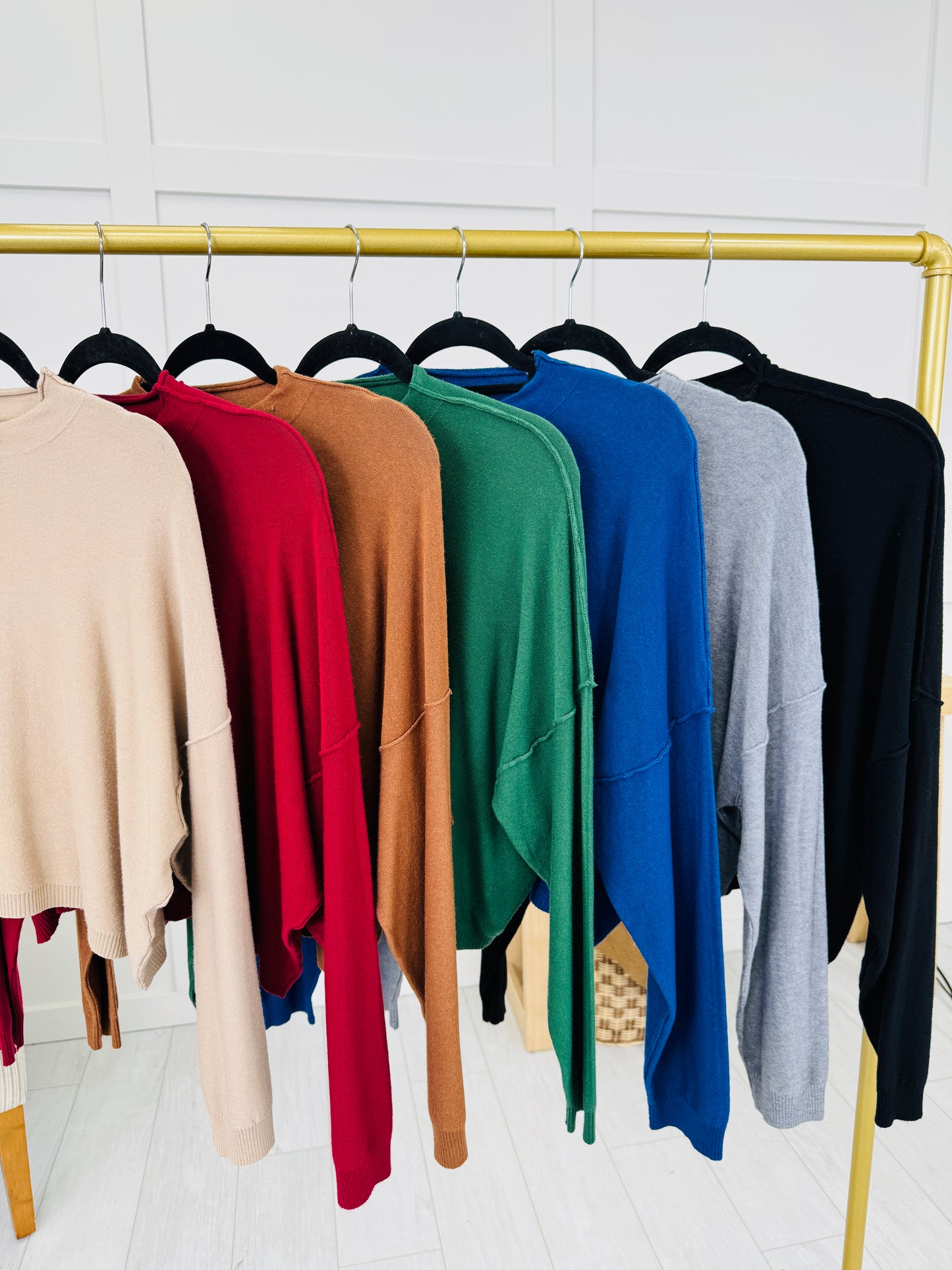 The Ultimate Hug Sweater- Multiple Colors!