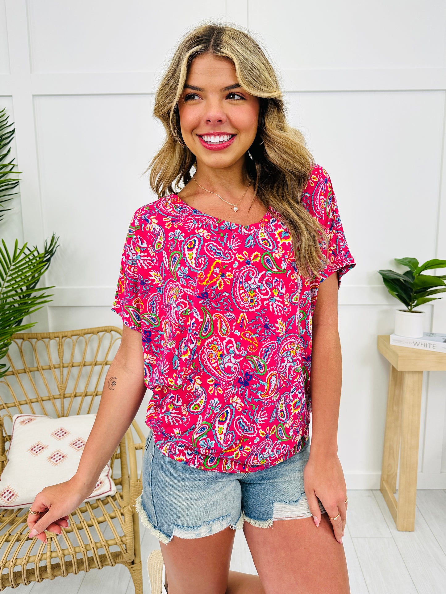 Pretty in Paisley Top
