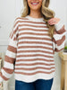 Swaying In Stripes Sweater