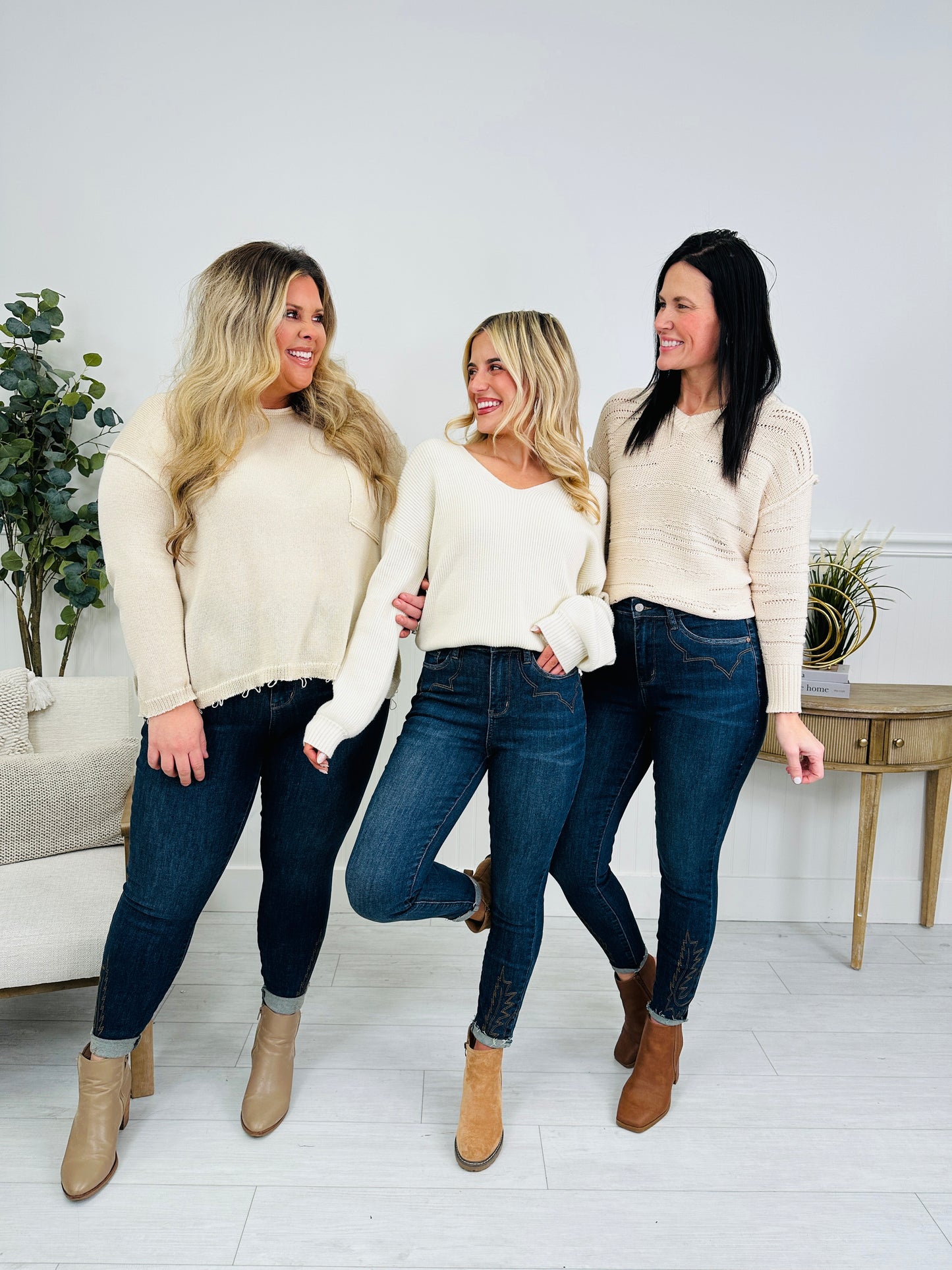 Judy Blue Stitched in Style Skinny Jeans