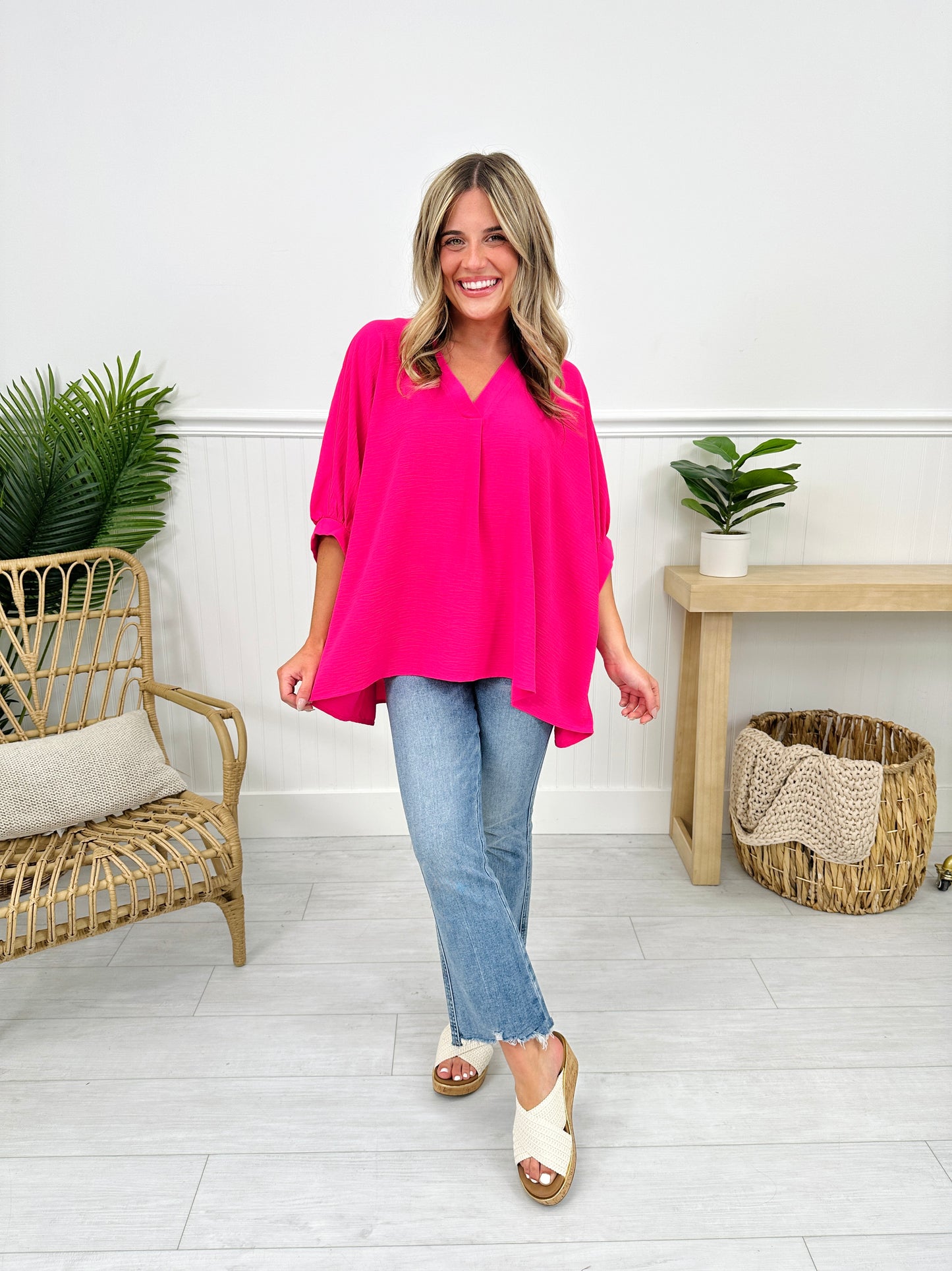 Sunny Disposition Top-- Multiple Colors!
