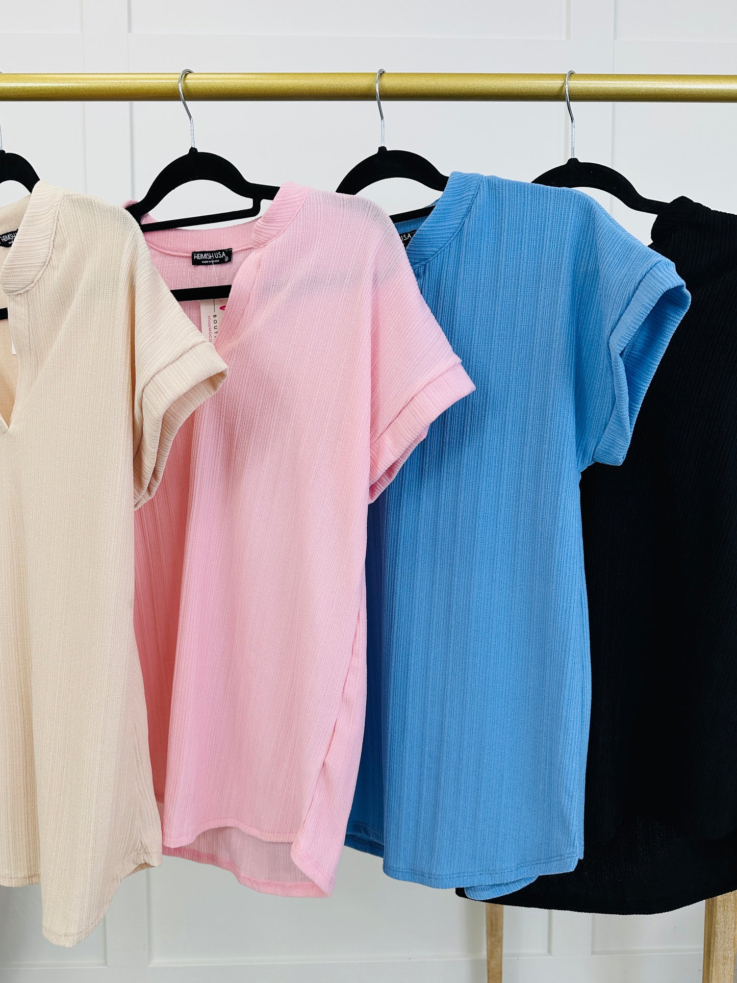 Laidback Looks Top In Multiple Colors