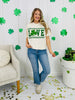 Love With A Clover Graphic Tee