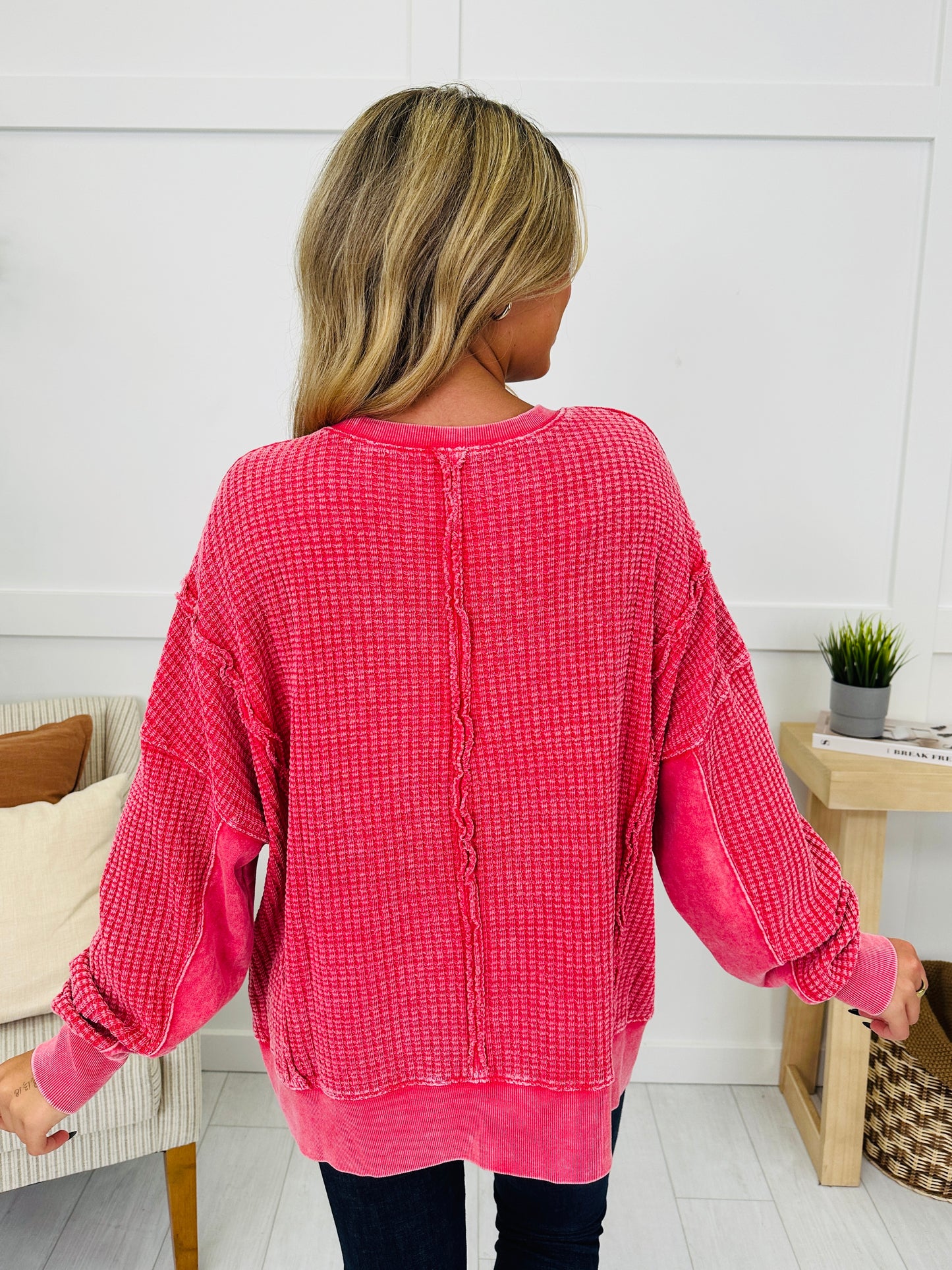 Daily Grid Pullover- Multiple Colors!