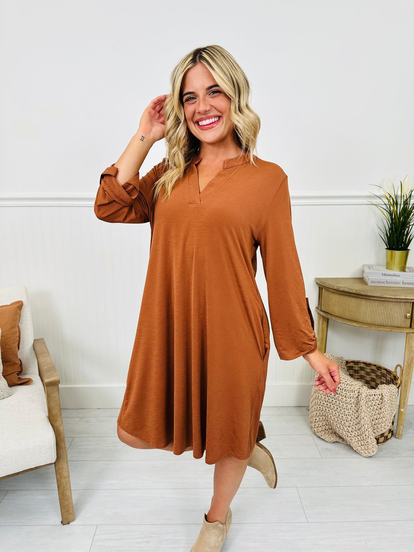 Dress For Fall- Multiple Colors!