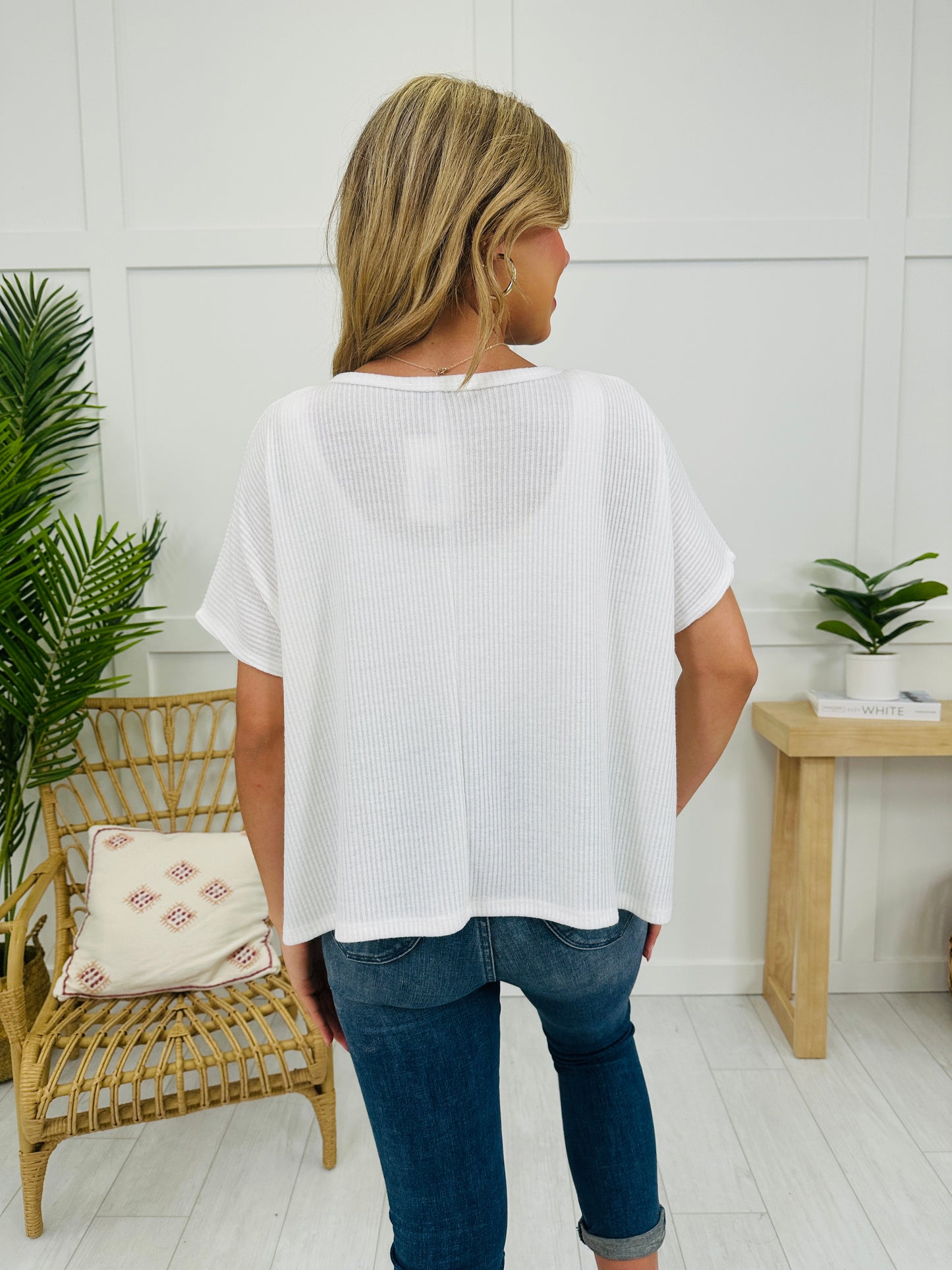 DOORBUSTER! Perfectly Simple Top- Multiple Colors!