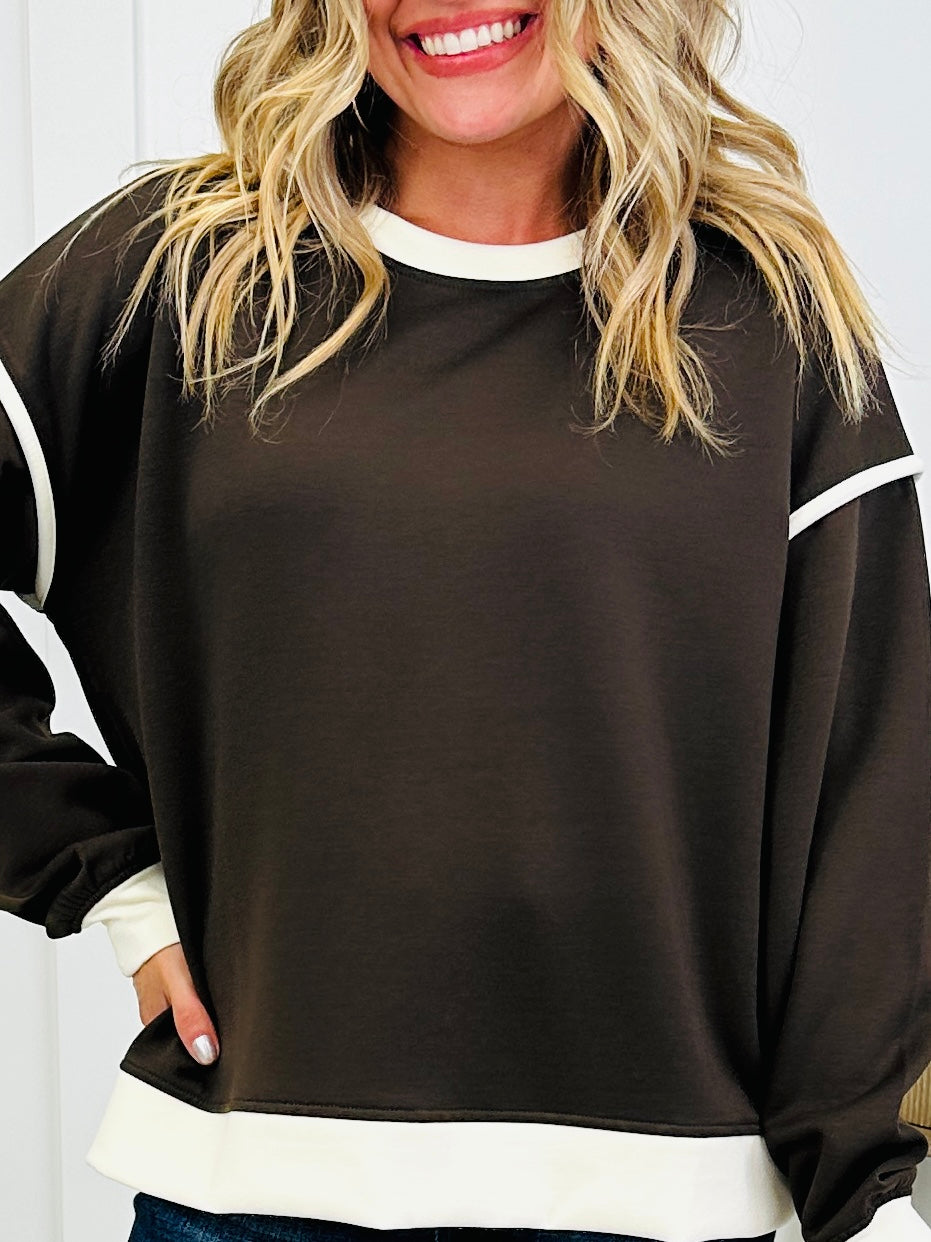 Casual Crush Sweatshirt In Multiple Colors
