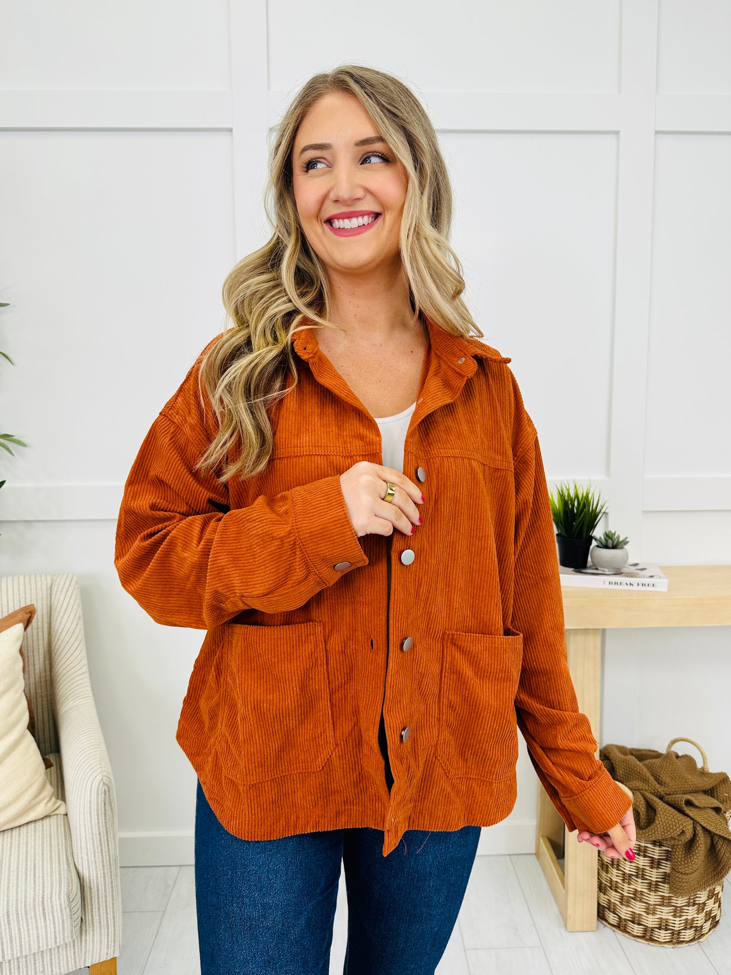 Easy As Sunday Shacket- Multiple Colors!
