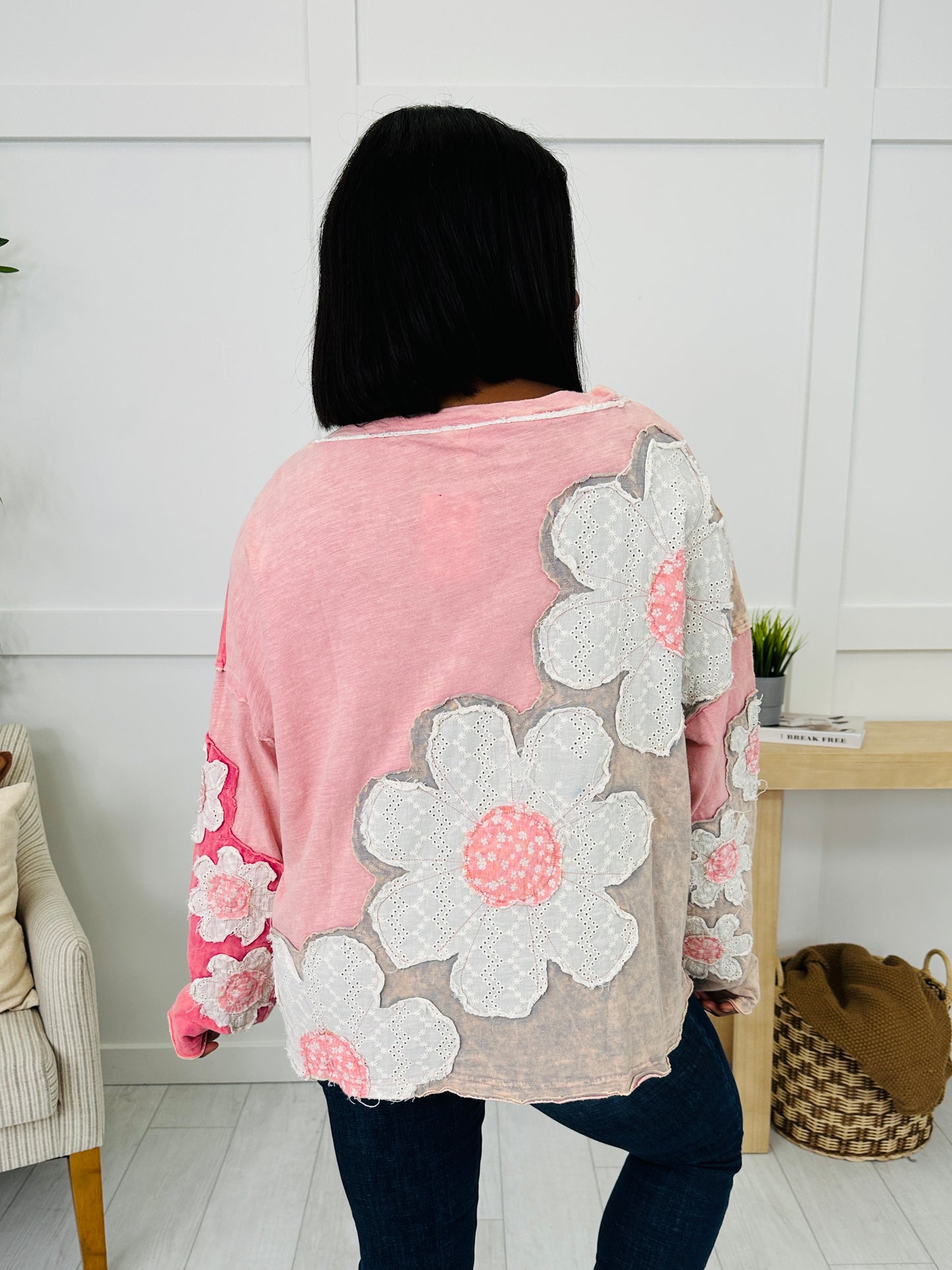 Faded Florals Top