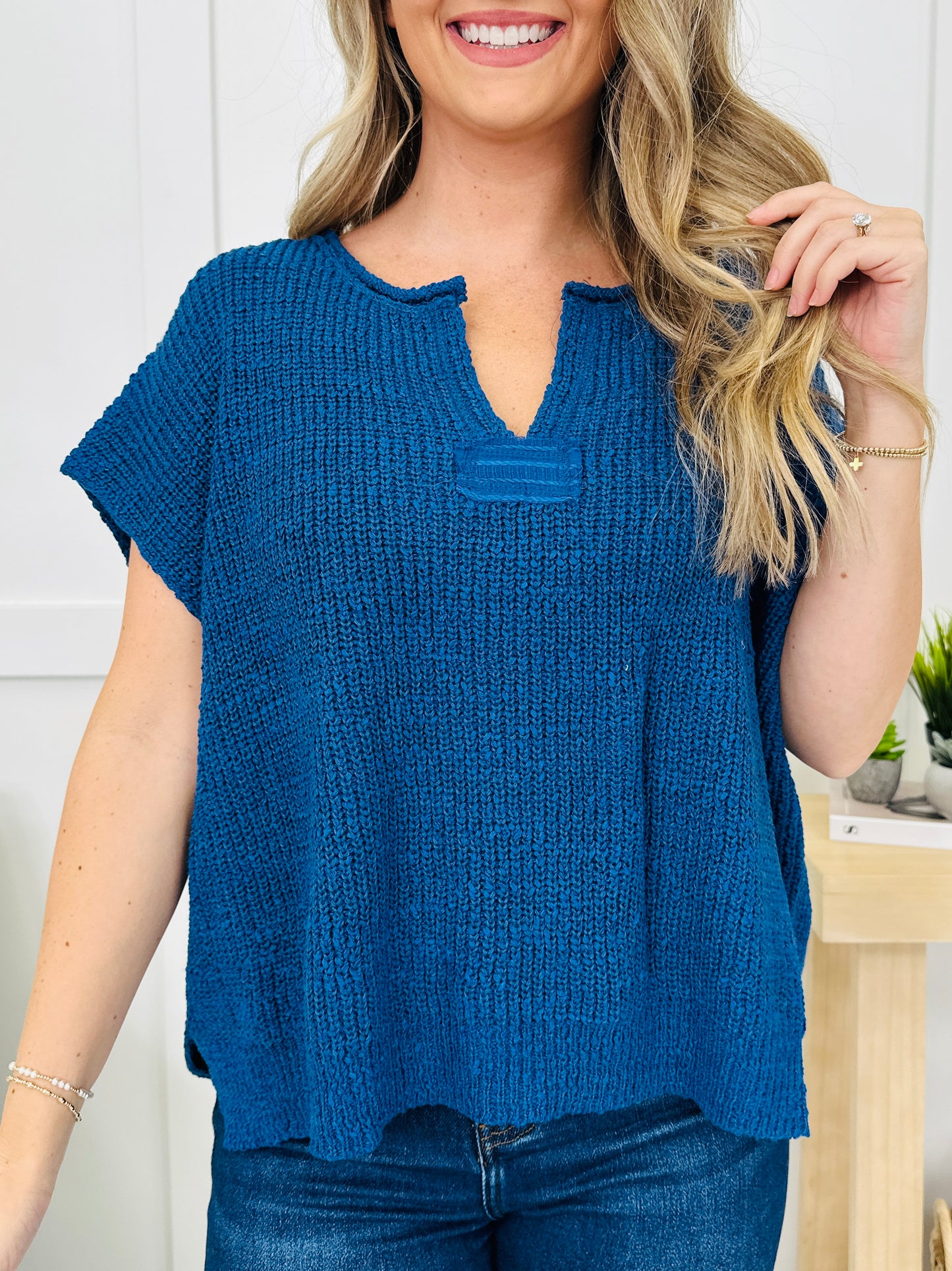 DOORBUSTER! Unraveled Charm Sweater- Multiple Colors!