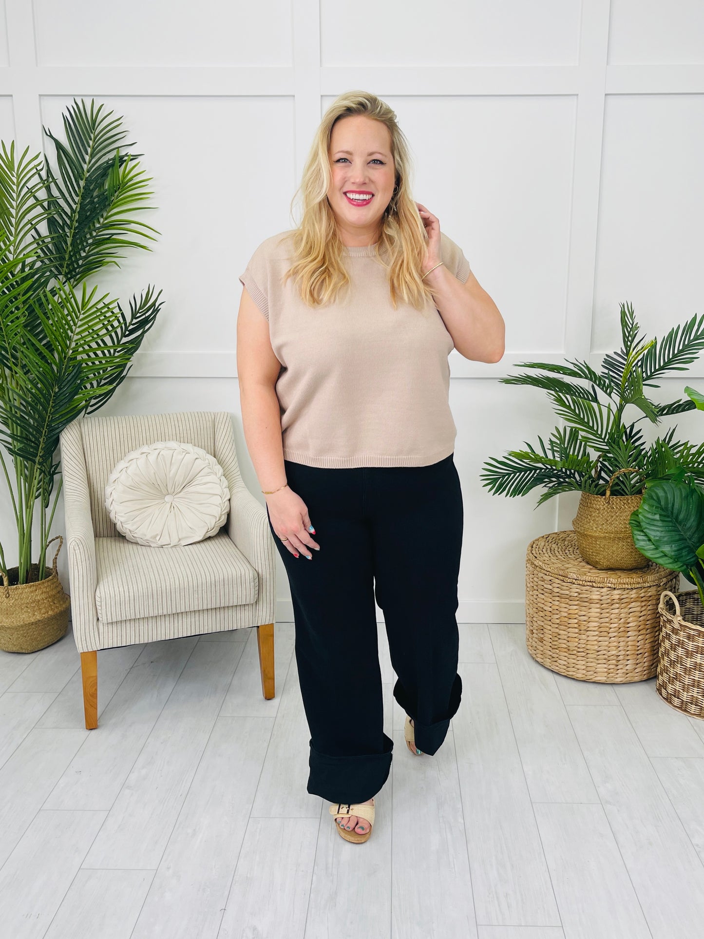 Judy Blue Cool Intentions Retro Wide Leg Jeans