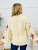Whispering Hues Top In Cream Multi