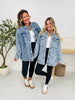 Quilted Comfort Denim Jacket