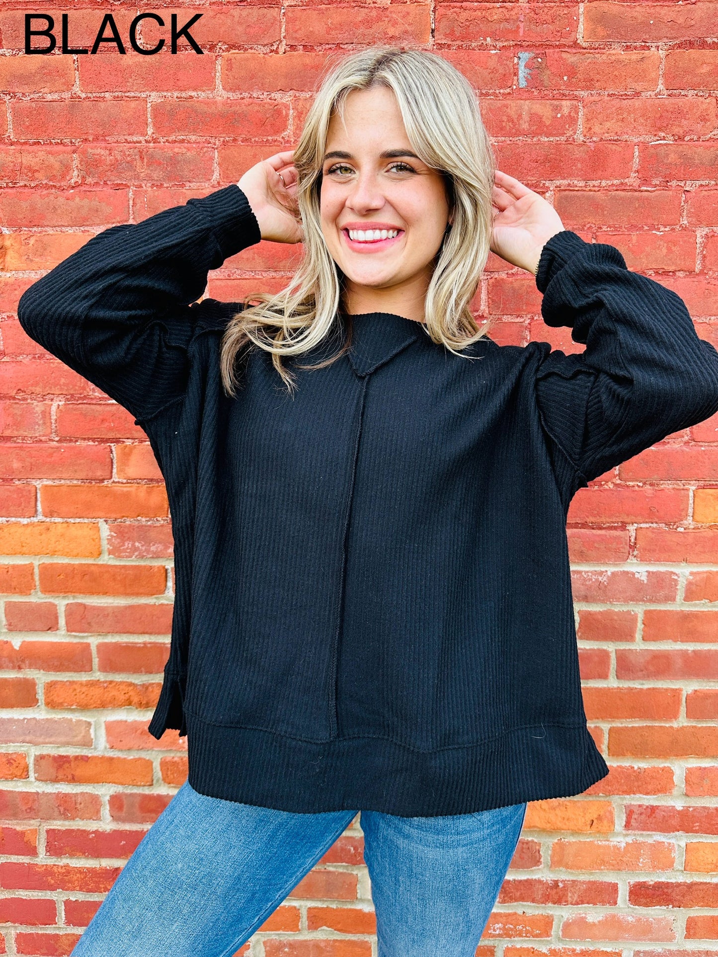 Cozy Up Top-- Multiple Colors!
