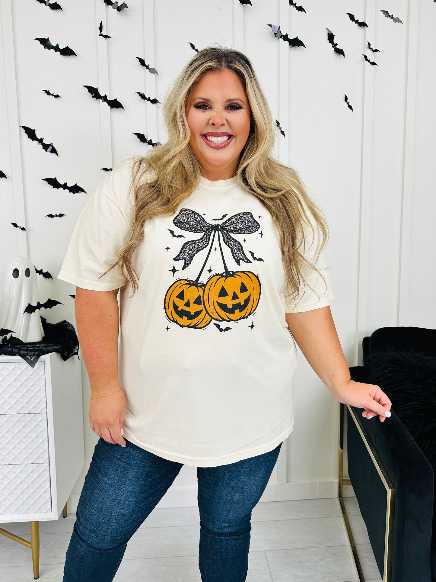 Pumpkin on Top Graphic Tee