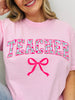 Floral Teacher Graphic Tee