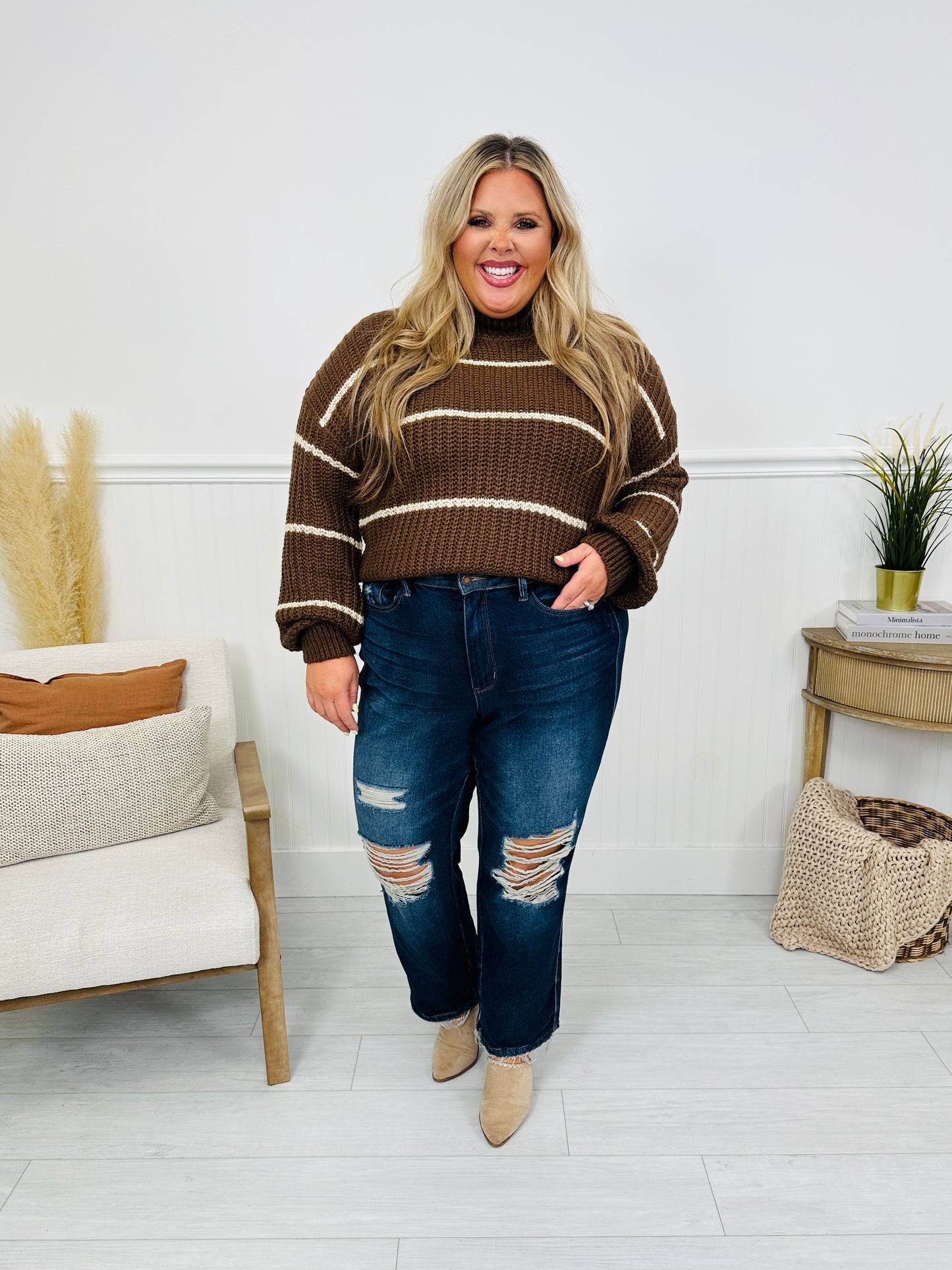 Judy Blue On Top Of The Trend Straight Jeans