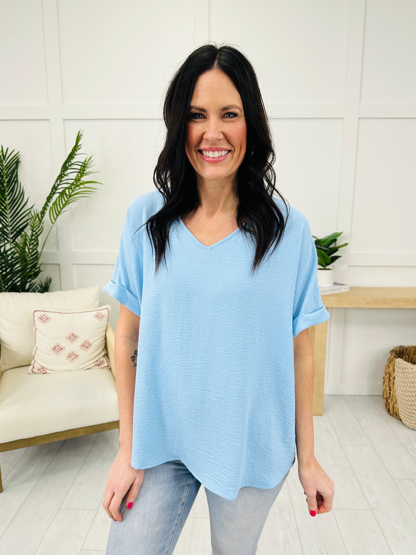 Carefree Vibes Top- Multiple Colors!