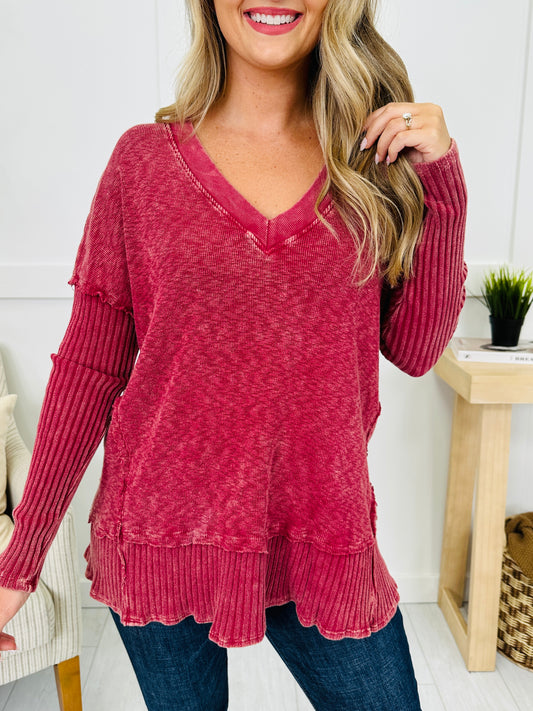 Slouchy Bliss Sweater- Multiple Colors!