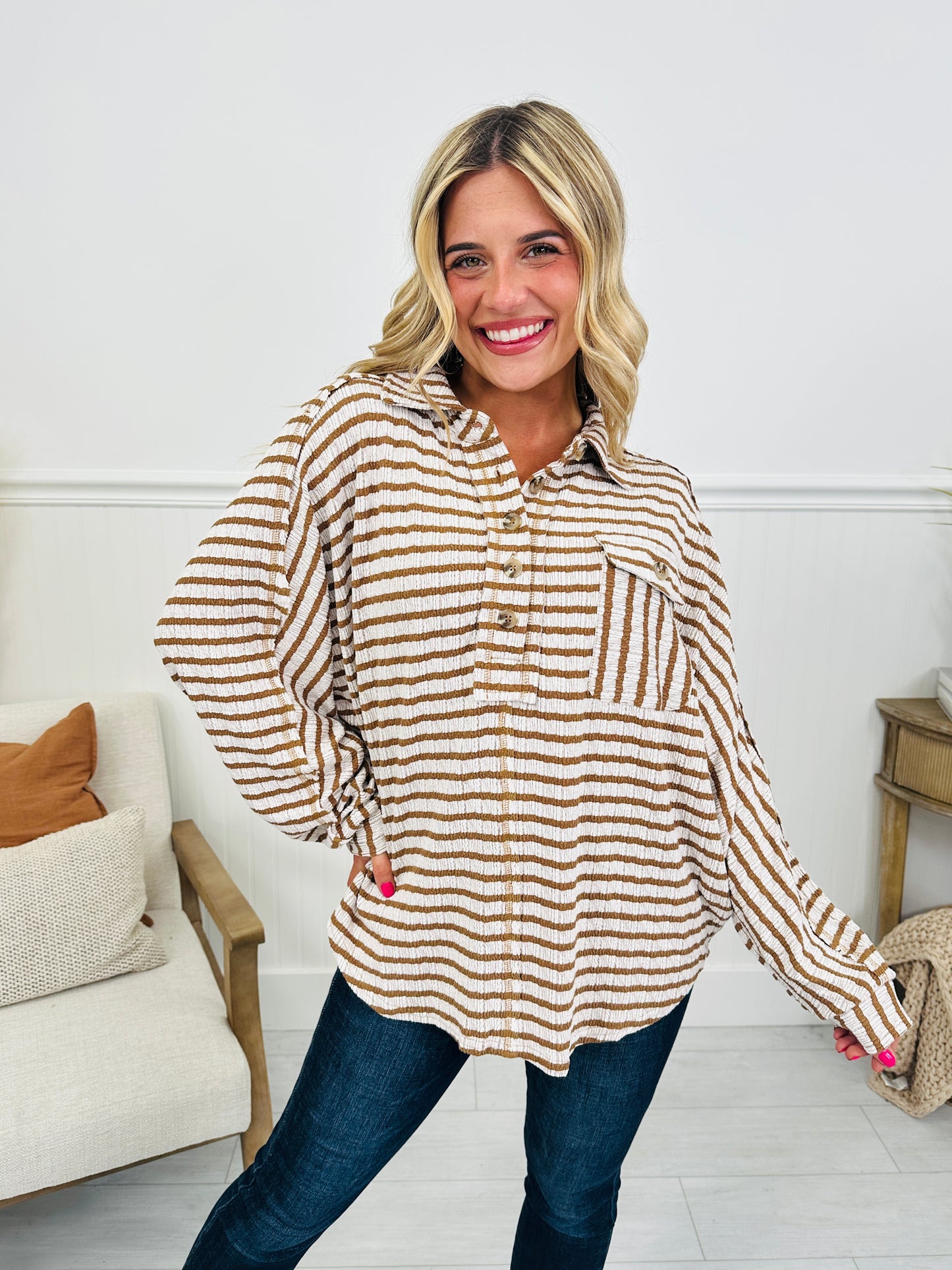 Earn Your Stripes Top