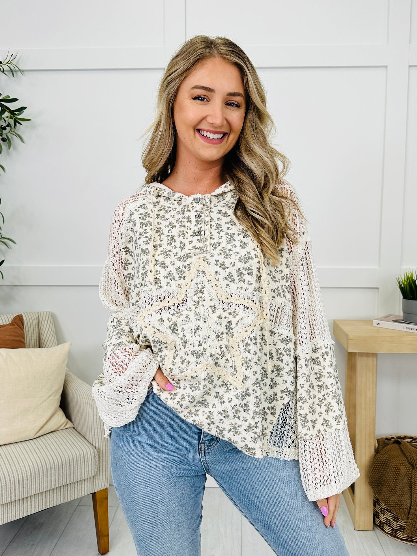 Lace Garden Pullover