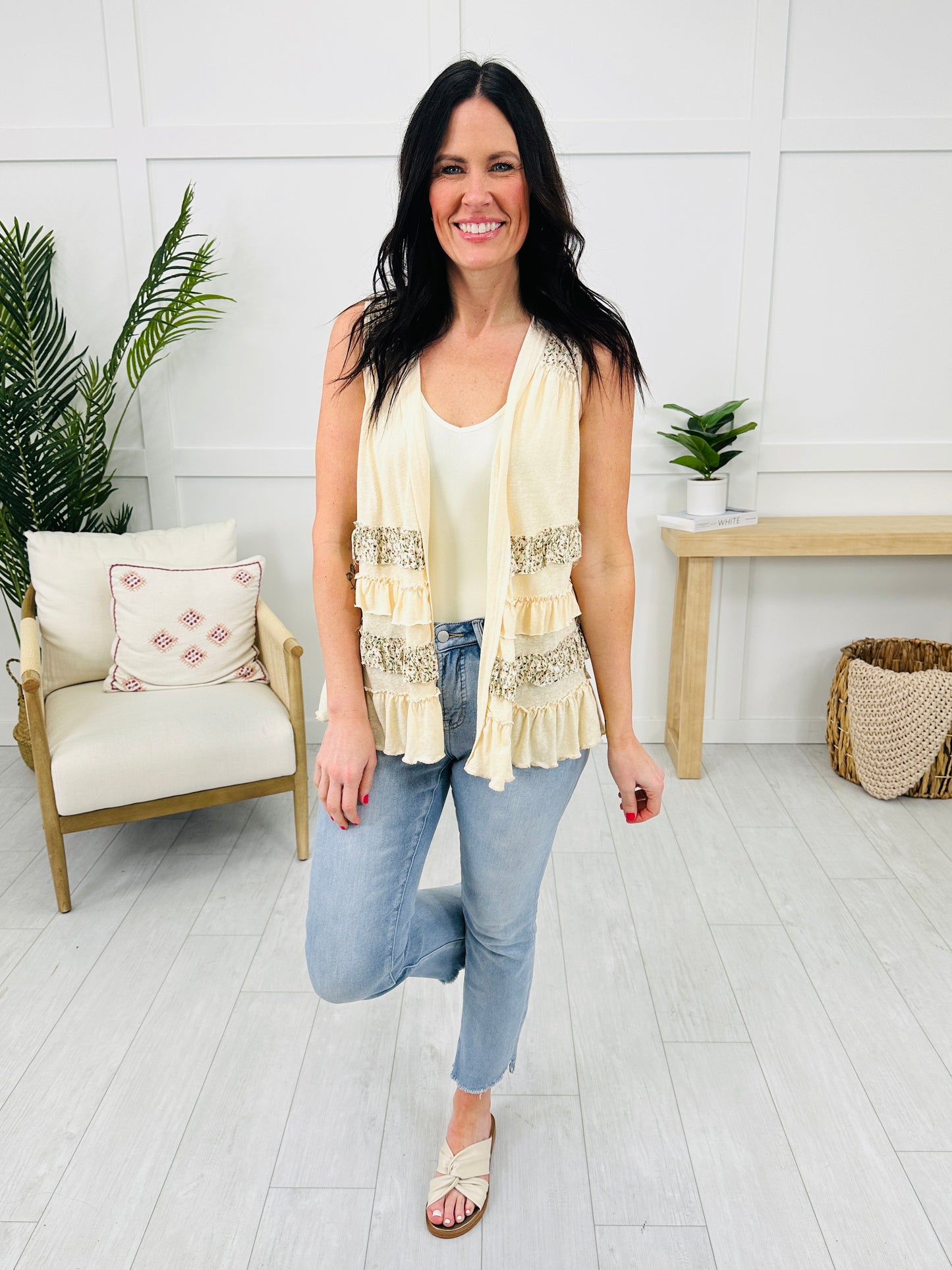 Sunset Ruffles Cardigan