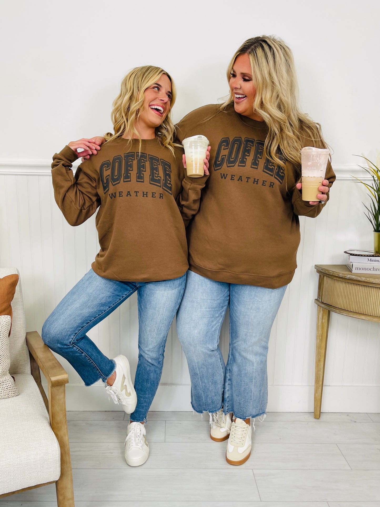 Coffee Weather Crewneck Sweatshirt