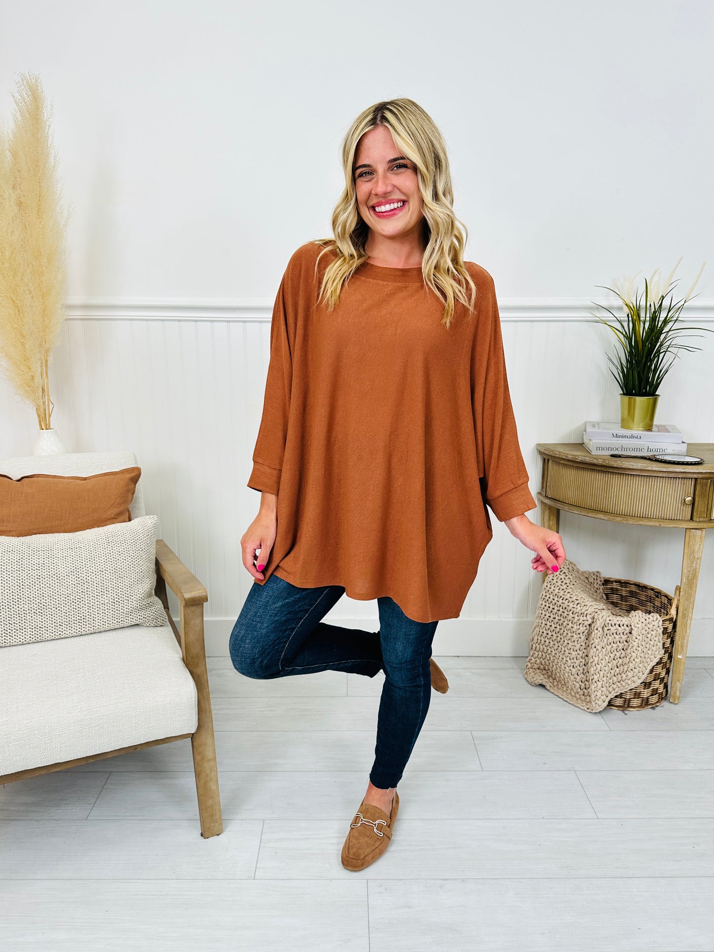 Flow Into Fall Top- Multiple Colors!