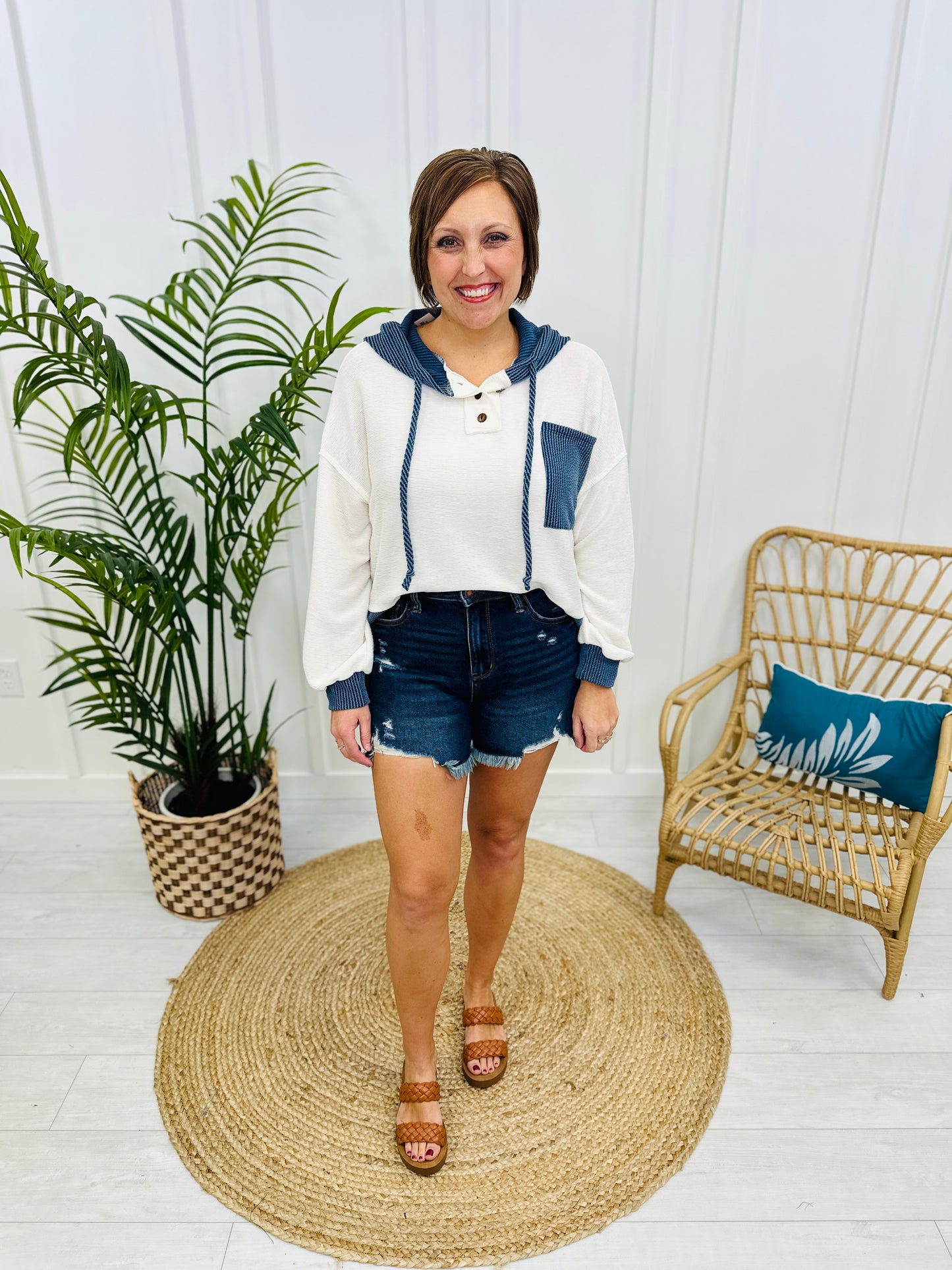 Judy Blue REG/CURVY Magical Summer Half Rigid Shorts