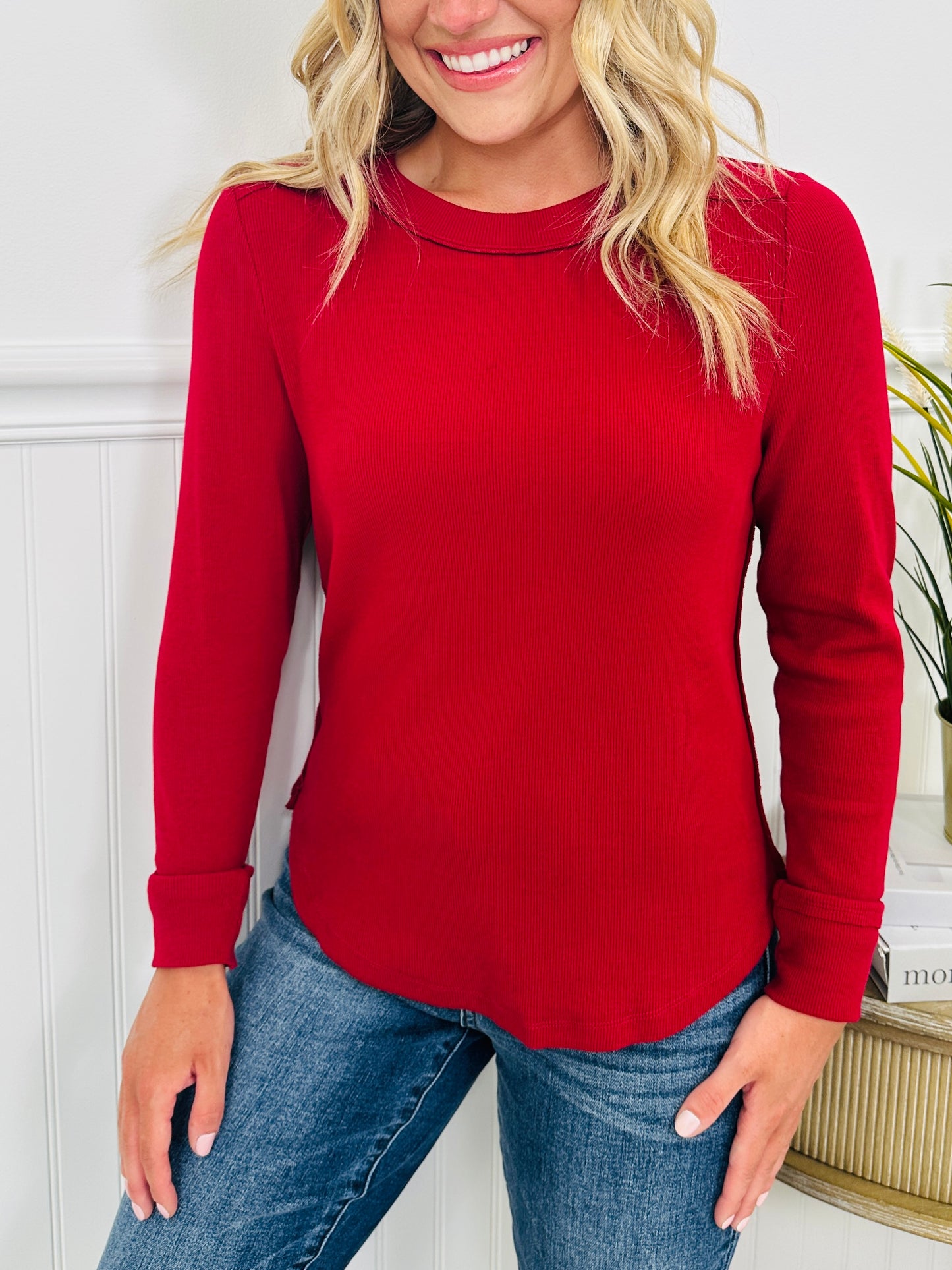Everyday Essential Long Sleeve Top- Multiple Colors!
