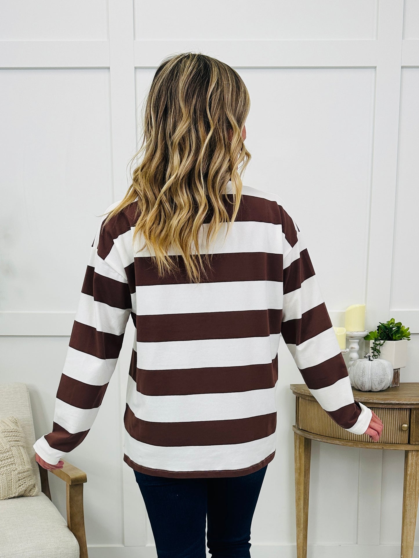 Weekend Polo Top In Brown