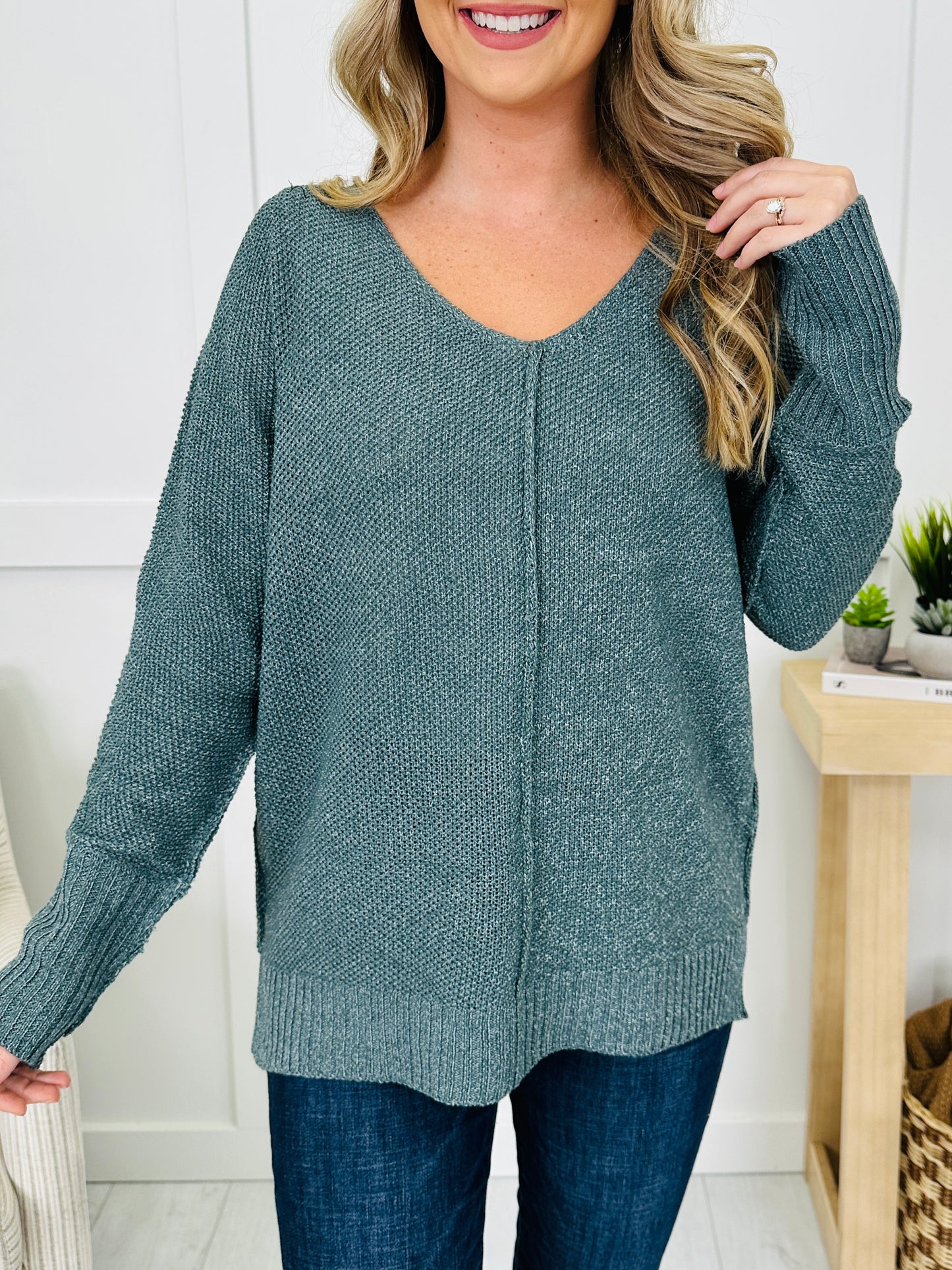 DOORBUSTER! Hug In Every Stitch Sweater- Multiple Colors!