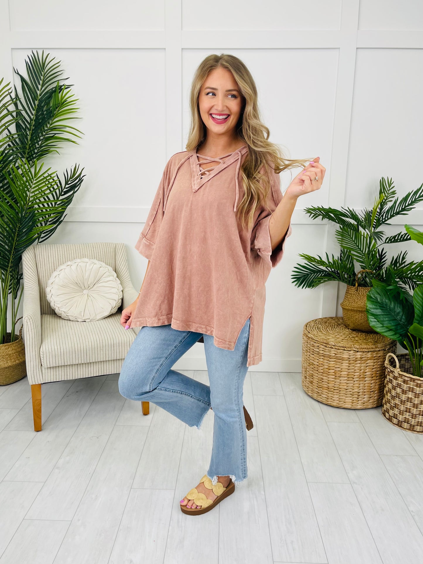 Stonewashed Rebel Pullover- Multiple Colors!