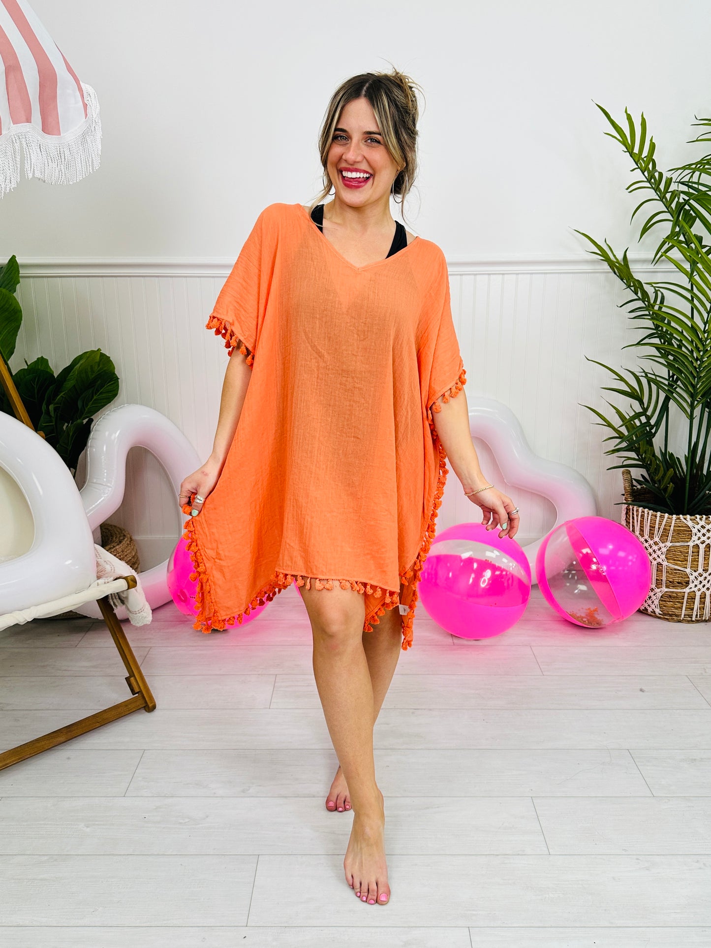 Dockside Darling Swim Cover Up