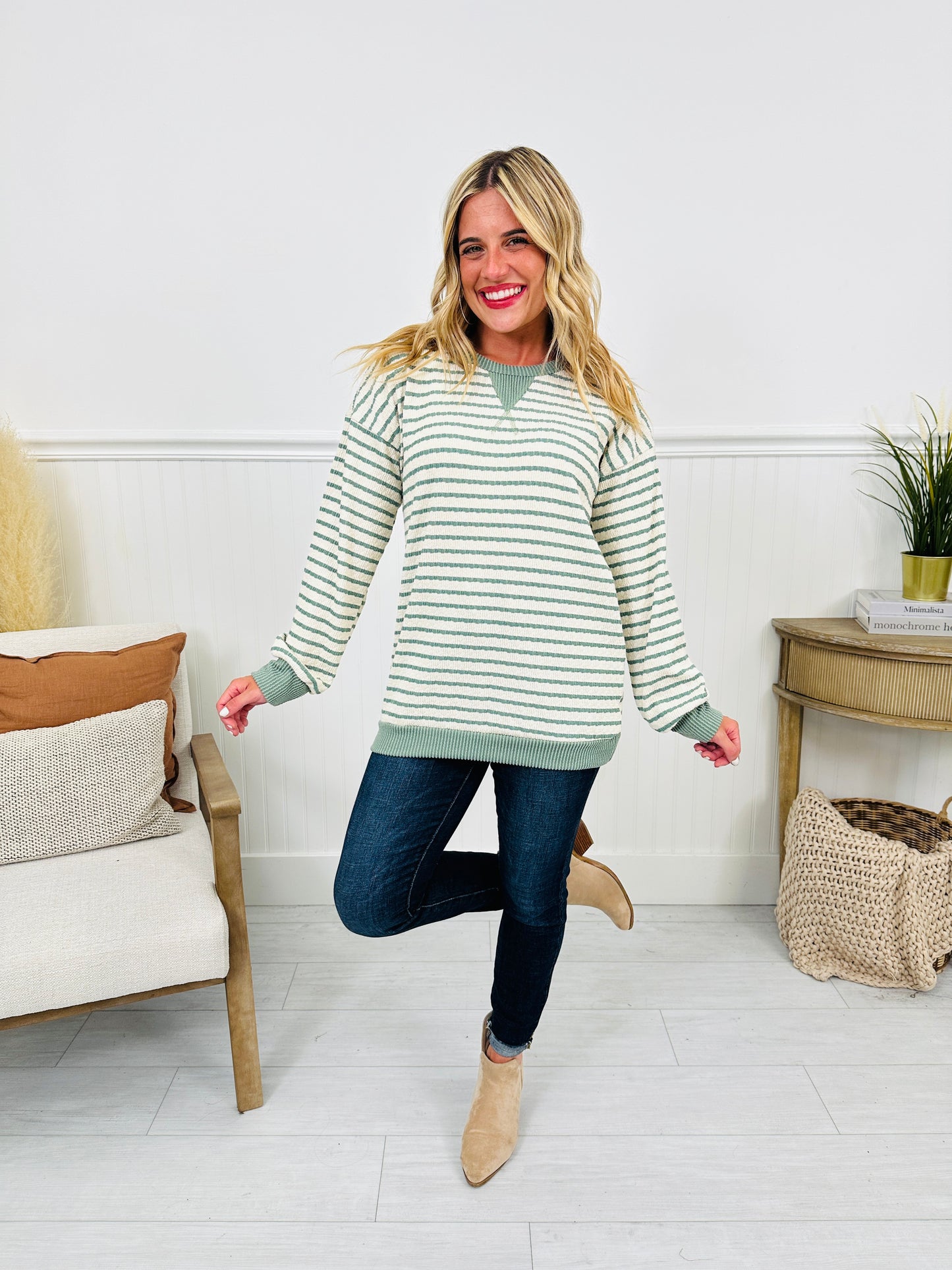 Sincerely Striped Top- Multiple Colors!