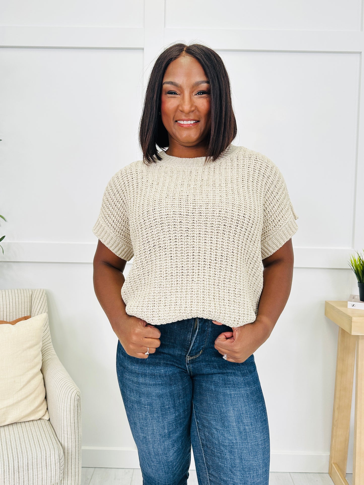 DOORBUSTER! Light Enough To Stay Sweater- Multiple Colors!