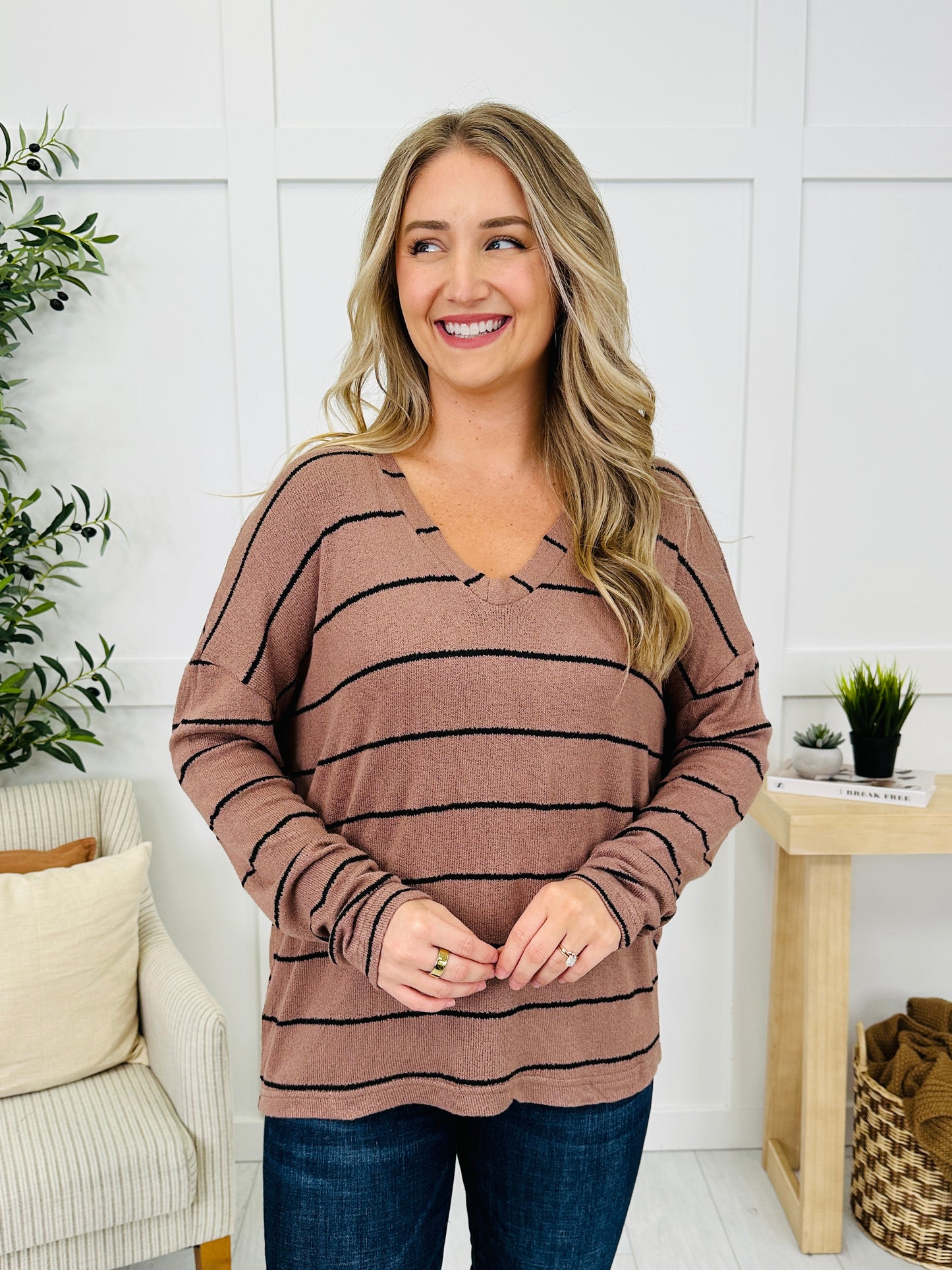 Parallel Plans Sweater- Multiple Colors!
