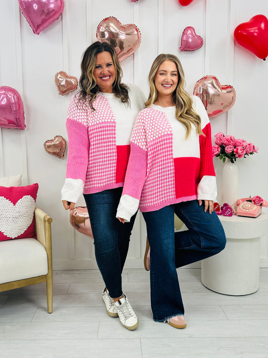 Heartfelt Hues Sweater