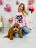 Dogs and Lollipops Graphic Crewneck Sweatshirt