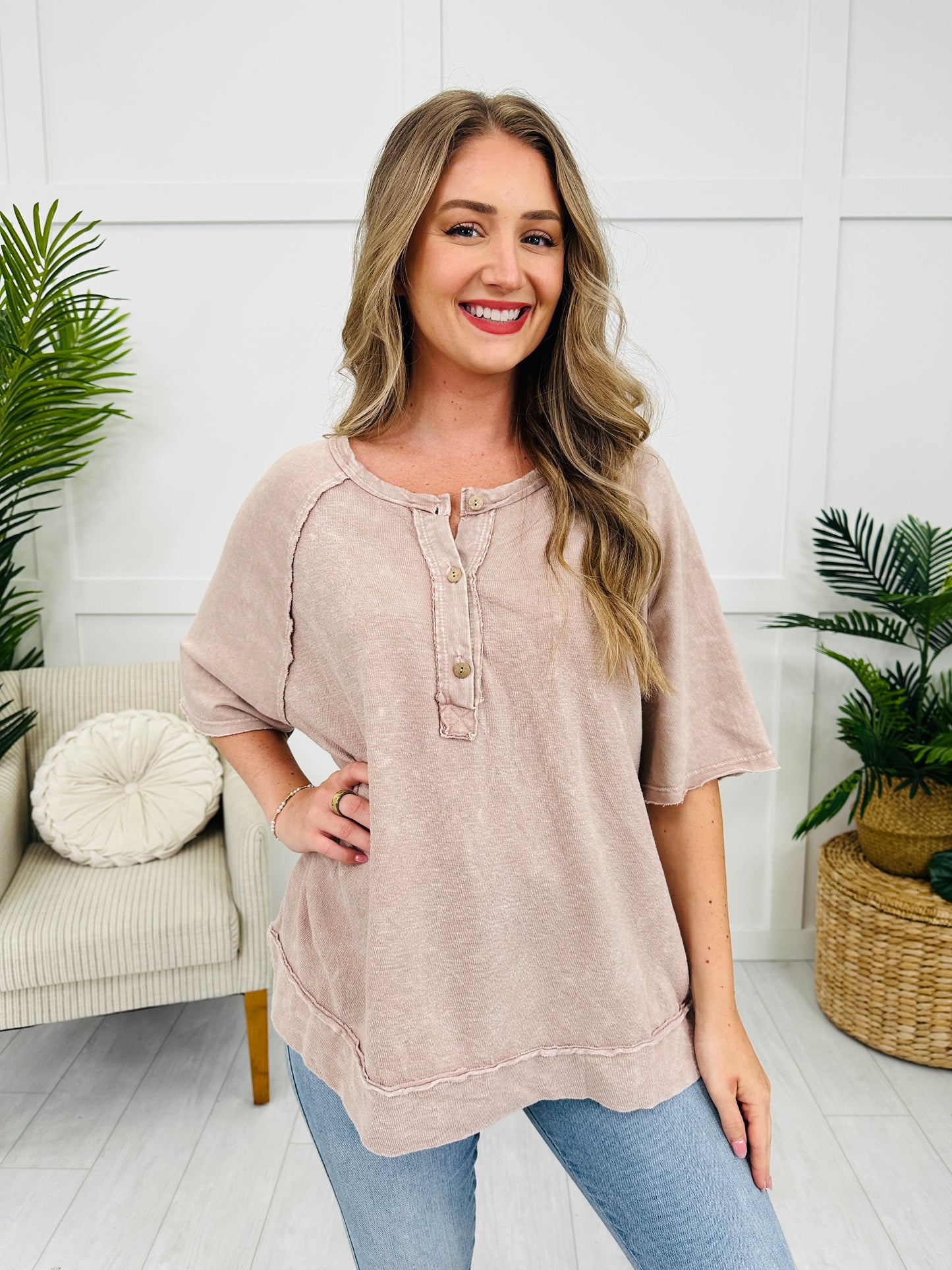 On The Grid Top- Multiple Colors!