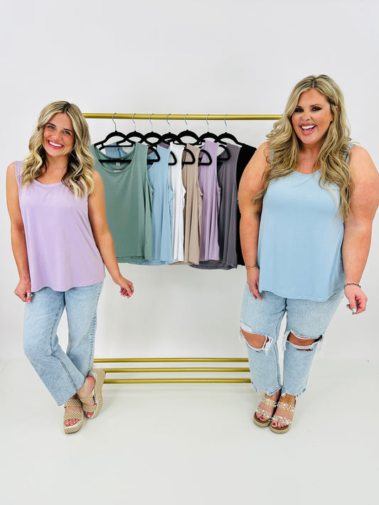 Move Freely Tank Top- Multiple Colors!