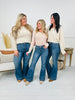 Judy Blue Double Vision Tummy Control Double Button Jeans- Multiple Inseams!
