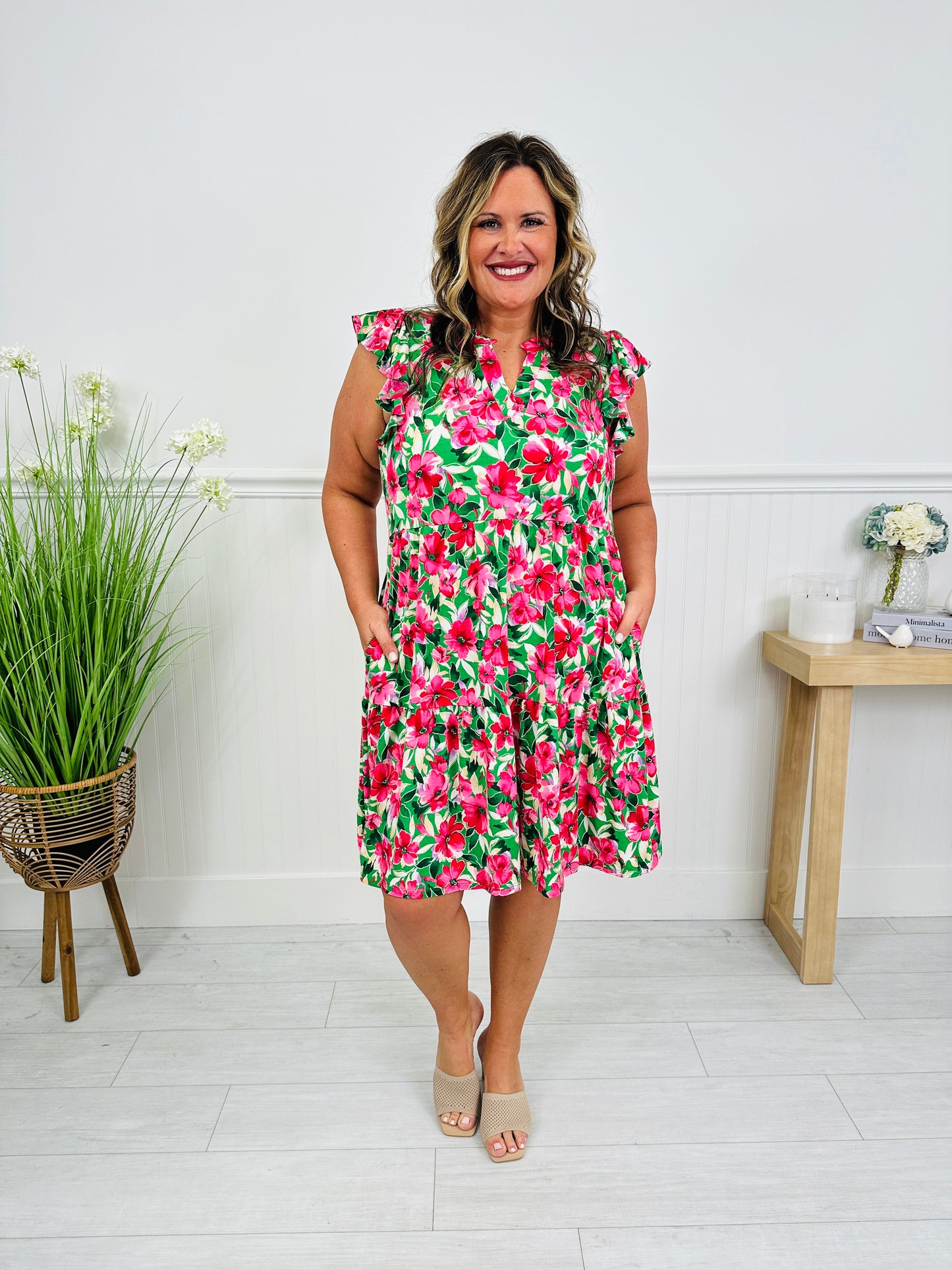 Sunshine on Repeat Dress in Savannah Print